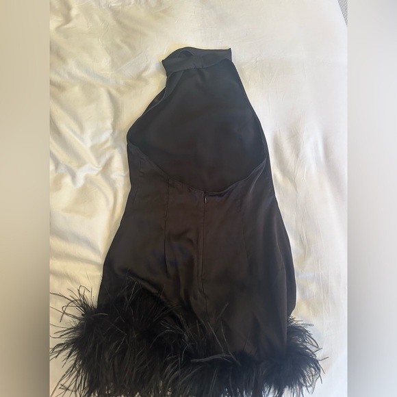 Amanda Uprichard Lunaria Dress in Black - Picture 4 of 5